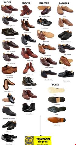 انواع کفش مجلسی زنانه و مردانه